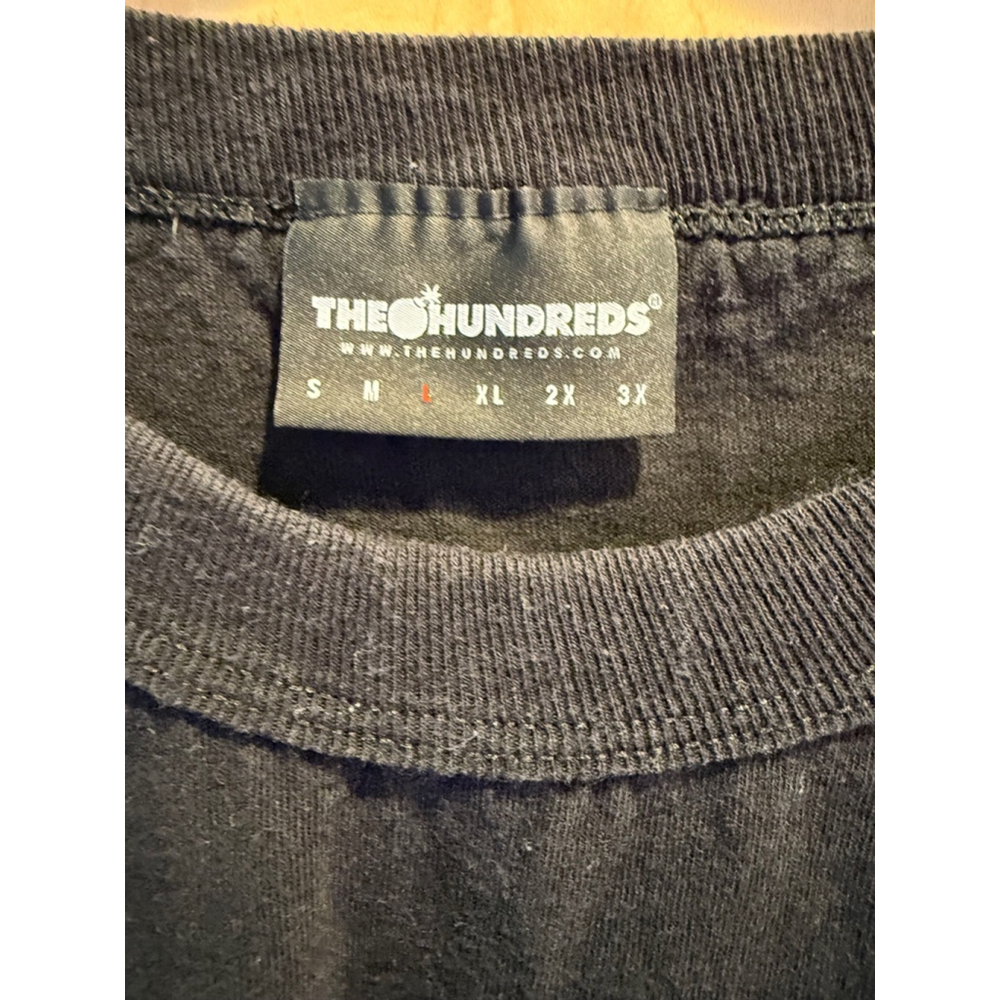 Men's The Hundreds T-Shirt XL Black - Picture 3 of 5